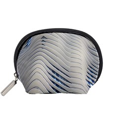 Aqua Building Wave Accessory Pouches (small)  by Celenk