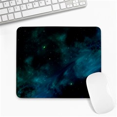 Green Space All Universe Cosmos Galaxy Large Mousepads by Celenk