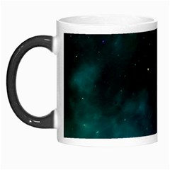 Green Space All Universe Cosmos Galaxy Morph Mugs by Celenk