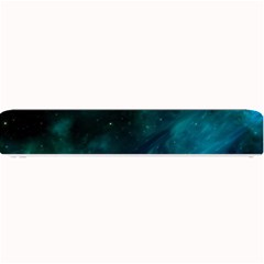 Green Space All Universe Cosmos Galaxy Small Bar Mats by Celenk