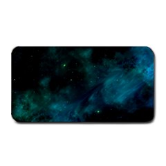 Green Space All Universe Cosmos Galaxy Medium Bar Mats by Celenk