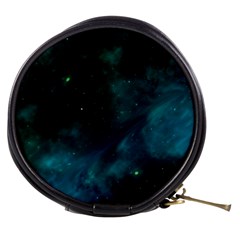 Green Space All Universe Cosmos Galaxy Mini Makeup Bags by Celenk