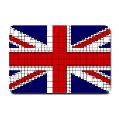 Union Jack Flag Uk Patriotic Small Doormat  by Celenk