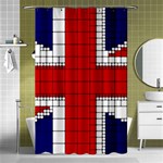 Union Jack Flag Uk Patriotic Shower Curtain 48  x 72  (Small)  Curtain(48  X 72 ) - 42.18 x64.8  Curtain(48  X 72 )