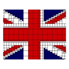 Union Jack Flag Uk Patriotic Double Sided Flano Blanket (large)  by Celenk