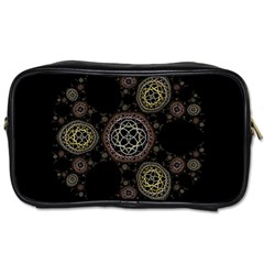 Background Pattern Symmetry Toiletries Bags by Celenk