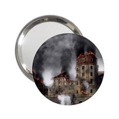 Destruction Apocalypse War Disaster 2 25  Handbag Mirrors by Celenk