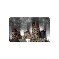 Destruction Apocalypse War Disaster Magnet (name Card) by Celenk