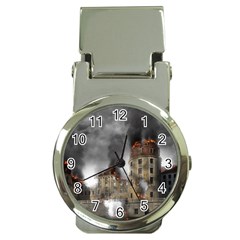 Destruction Apocalypse War Disaster Money Clip Watches by Celenk