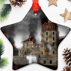 Destruction Apocalypse War Disaster Star Ornament (two Sides) by Celenk