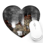 Destruction Apocalypse War Disaster Heart Mousepads Front