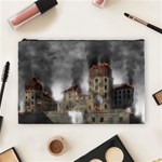 Destruction Apocalypse War Disaster Cosmetic Bag (Large)  Front