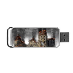 Destruction Apocalypse War Disaster Portable Usb Flash (one Side) by Celenk