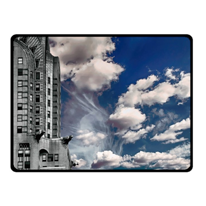 Chrysler Building America New York Fleece Blanket (Small)