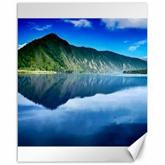 Mountain Water Landscape Nature Canvas 16  X 20   by Celenk