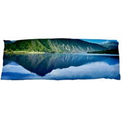 Mountain Water Landscape Nature Body Pillow Case Dakimakura (two Sides) by Celenk