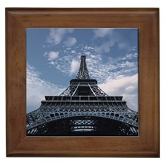 Eiffel Tower France Landmark Framed Tiles by Celenk