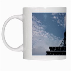 Eiffel Tower France Landmark White Mugs by Celenk