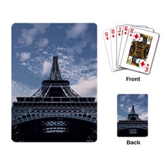 Eiffel Tower France Landmark Playing Card by Celenk