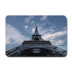 Eiffel Tower France Landmark Small Doormat  by Celenk