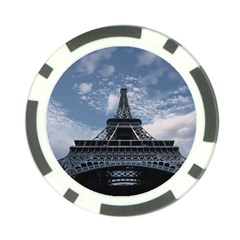 Eiffel Tower France Landmark Poker Chip Card Guard by Celenk