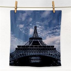 Eiffel Tower France Landmark Face Towel by Celenk