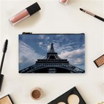 Eiffel Tower France Landmark Cosmetic Bag (Small)  Front