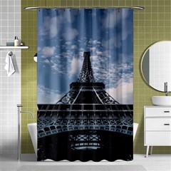 Eiffel Tower France Landmark Shower Curtain 48  X 72  (small)  by Celenk