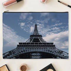 Eiffel Tower France Landmark Cosmetic Bag (xxxl)  by Celenk