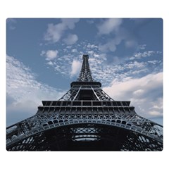 Eiffel Tower France Landmark Double Sided Flano Blanket (small)  by Celenk