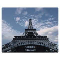 Eiffel Tower France Landmark Double Sided Flano Blanket (medium)  by Celenk