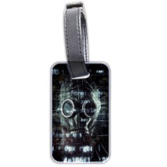 Gas Mask Contamination Contaminated Luggage Tags (two Sides) by Celenk