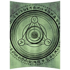 Rune Geometry Sacred Mystic Back Support Cushion