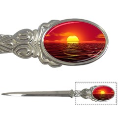 Sunset Ocean Nature Sea Landscape Letter Openers by Celenk