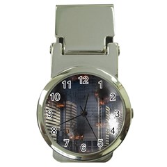 Destruction Apocalypse War Disaster Money Clip Watches by Celenk