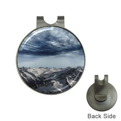 Mountain Landscape Sky Snow Hat Clips With Golf Markers by Celenk