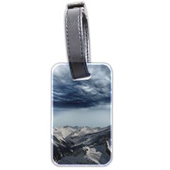 Mountain Landscape Sky Snow Luggage Tags (two Sides)