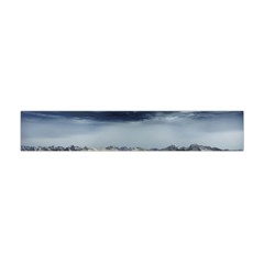 Mountain Landscape Sky Snow Flano Scarf (mini) by Celenk