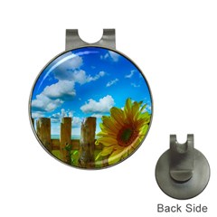 Sunflower Summer Sunny Nature Hat Clips With Golf Markers by Celenk