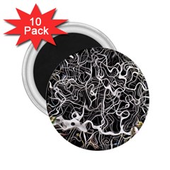 Abstract Pattern Backdrop Texture 2 25  Magnets (10 Pack)  by Celenk