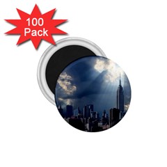 New York America New York Skyline 1 75  Magnets (100 Pack)  by Celenk