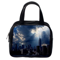 New York America New York Skyline Classic Handbags (one Side) by Celenk