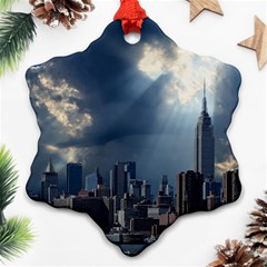 New York America New York Skyline Ornament (snowflake) by Celenk