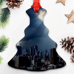 New York America New York Skyline Ornament (christmas Tree)  by Celenk