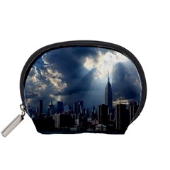 New York America New York Skyline Accessory Pouches (small)  by Celenk