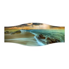 Beach Shore Sand Coast Nature Sea Stretchable Headband by Celenk