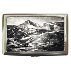 Mountains Winter Landscape Nature Cigarette Money Cases by Celenk