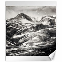 Mountains Winter Landscape Nature Canvas 20  X 24   by Celenk