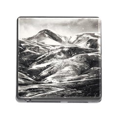 Mountains Winter Landscape Nature Memory Card Reader (square) by Celenk