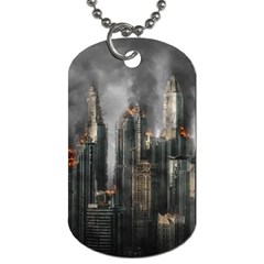 Armageddon Disaster Destruction War Dog Tag (one Side) by Celenk